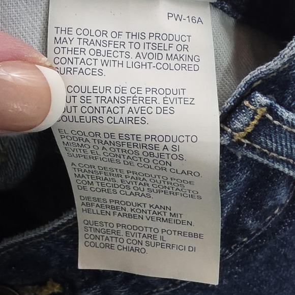 Tommy Hilfiger Denim Jeans Mens 38x34 Blue Classic Straight Leg 5 Pocket Cotton - Picture 6 of 11